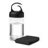 Cooling towel in PET bottle black | No Branding | not available | not available | not available