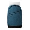 2 tone backpack incl USB plug blue | No Branding | not available | not available | not available