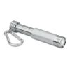 Aluminium/ABS LED key ring silver | No Branding | not available | not available