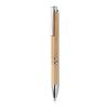 Bamboo automatic pen with chrome clip wood | No Branding | not available | not available