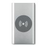 Wireless Power bank 4000mAh matt silver | No Branding | not available | not available | not available