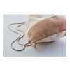 Drawstring bag with jute details beige | No Branding | not available | not available | not available