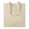Gusset cotton tote bag 140gr/m² beige | No Branding | not available | not available | not available