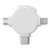 3 in 1 cable adapter white | No Branding | not available | not available | not available