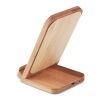 Bamboo wireless charge stand 5W wood | No Branding | not available | not available