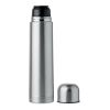 Thermos flask  1 liter matt silver | No Branding | not available | not available | not available