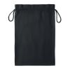Large Cotton draw cord bag black | No Branding | not available | not available | not available