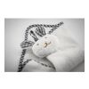 Plush rabbit design baby towel white | No Branding | not available | not available | not available