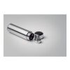 Bottle with touch thermometer matt silver | No Branding | not available | not available | not available
