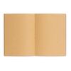 A6 recycled notebook 80 plain pages beige | No Branding | not available | not available | not available