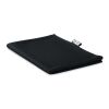 RPET sports towel and pouch black | No Branding | not available | not available | not available
