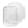 Glass lunchbox & PP lid 900ml transparent | No Branding | not available | not available | not available