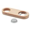 Oval Bamboo bottle opener wood | No Branding | not available | not available | not available