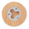 Bamboo bottle opener/ coaster wood | No Branding | not available | not available | not available