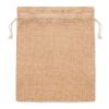 Small jute gift bag 14 x 22 cm beige | No Branding | not available | not available | not available