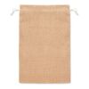 Large jute gift bag beige | No Branding | not available | not available | not available