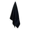 Towel organic cotton 100x50cm black | No Branding | not available | not available | not available