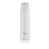 Stainless steel flask white