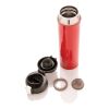 Easy lock vacuum flask red-black | No Branding | not available | not available