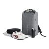 Urban anti-theft cut-proof backpack grey-black | No Branding | not available | not available
