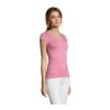 MOON WOMEN'S V-NECK T-SHIRT Orchid Pink | M | No Branding | not available | not available | not available