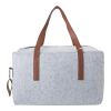 RPET felt travel bag Natalie light grey | No Branding | not available | not available
