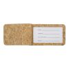 Cork luggage tag Makai brown | No Branding | not available | not available