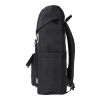 RPET (290T) polyester twill flap backpack Marlowe black | No Branding | not available | not available