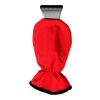 ABS ice scraper and polyester glove Ashton red | No Branding | not available | not available