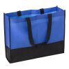 Nonwoven (80 gr/m²) shopping bag Brenda cobalt blue | No Branding | not available | not available