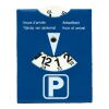 Parking disc Donovan, PVC blue | No Branding | not available | not available
