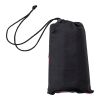Polyester foldable blanket Amal black | No Branding | not available | not available