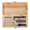 Bamboo tool set Elmar brown | No Branding | not available | not available