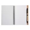 Stella wire bound notebook with ballpen light green | No Branding | not available | not available