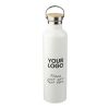 Stainless steel double walled bottle Damien silver | No Branding | not available | not available
