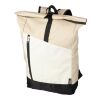 rPET (600D) roll-top backpack Marlene beige | No Branding | not available | not available