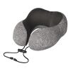 Memory foam travel pillow Martina grey | No Branding | not available | not available