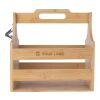 Bamboo bottle holder Hans brown | No Branding | not available | not available