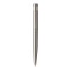 Recycled stainless steel twist ballpen Hannelore silver | No Branding | not available | not available