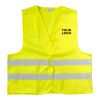Polyester (150D) safety jacket Arturo yellow | No Branding | not available | not available