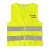 Polyester (75D) safety jacket Clara yellow | No Branding | not available | not available