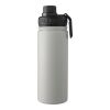 Stainless steel double-walled drinking bottle 500 ml Chad grey | No Branding | not available | not available