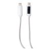 Nylon charging cable 100W Gerd light grey | No Branding | not available | not available