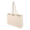 Oeko-Tex cotton (220 gsm) shopping bag Imogen khaki | No Branding | not available | not available