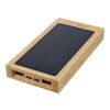 Bamboo solar power bank Elz brown | No Branding | not available | not available