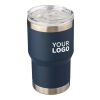 Recycled stainless steel double-walled travel mug (350 ml) Ayen beige | No Branding | not available | not available