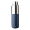 Recycled stainless steel double-walled drinking bottle (600 ml) Esen blue | No Branding | not available | not available