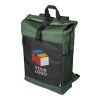 rPET polyester (600D) roll-top backpack Yani green | No Branding | not available | not available