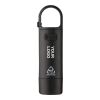 Recycled ABS mini flashlight Zai black | No Branding | not available | not available
