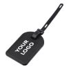 Recycled PU luggage tag Isen black | No Branding | not available | not available